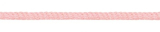 Parkakordel gedreht 4mm blassrosa