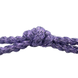 Kordel 3mm lila glitzernd