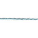 Kordel 3mm türkis blau glitzernd Kordel 3mm türkis blau glitzernd