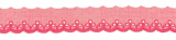 Festonspitze 25mm pink