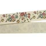 Webband Floral 15mm altrosa Webband Floral 15mm altrosa