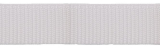 Taschengurtband 25mm weiß