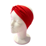 Knotenstirnband in rot