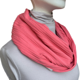 Jerseyloop mit erhabenen Streifen in Pink