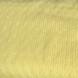 Baumwoll Voile mit aufgestickten Punkten in gelb