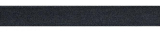Baumwoll-Nahtband 20mm schwarz Baumwoll-Nahtband 20mm schwarz