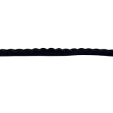 Elastic-Abschlusslitze 10mm schwarz
