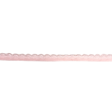 Elastic-Abschlusslitze 10mm hellrosa Elastic-Abschlusslitze 10mm hellrosa