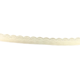 Elastic-Abschlusslitze 10mm creme