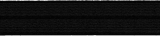 Einfassband elastisch 20mm schwarz Einfassband elastisch 20mm schwarz