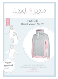 Lillesol & Pelle Papierschnittmuster DAMEN No. 25 Hoodie   • Gr. 34 - 50