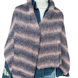 hangestrickte Stola hangestrickte Stola