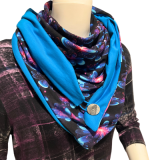 Dreieckstuch mit Glowing Garden Design