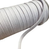 Flachkordel 10mm reinweiß (fb.2)