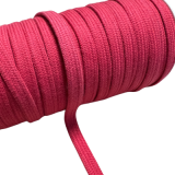 Flachkordel 10mm erdbeerrot (fb.75)