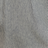 Loopschal in hellblau-weiß gestreift Loopschal in hellblau-weiß gestreift