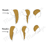 Turbanhandtuch in marine Turbanhandtuch in marine