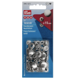 Nähfrei-Nachfüllpackung für 390301, 15mm silberfarbig (390321)