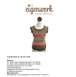 Anleitung in Papierform - Top Mondrain Gr. 38-40 / 42/44