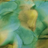 Viskose Digitaldruck grün hellgrün – Batikmuster