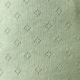 Feinstrickjersey mit Lochmuster in pastellgrün Feinstrickjersey mit Lochmuster in pastellgrün