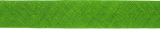 Baumwoll-Schrägband gefalzt 40/20 (Fb. 565 moosgrün)