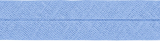 Baumwoll-Schrägband gefalzt 60/30 (Fb. 258 blassblau) Baumwoll-Schrägband gefalzt 60/30 (Fb. 258 blassblau)