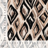 Viskose Satin-  diamonds sand