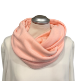 Loopschal rosa - italienischer Strickstoff - Loop für Damen Loopschal rosa - italienischer Strickstoff - Loop für Damen