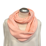 Loopschal rosa - italienischer Strickstoff - Loop für Damen Loopschal rosa - italienischer Strickstoff - Loop für Damen