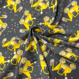 Baumwolljersey - Baufahrzeuge