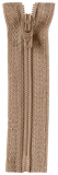 Reißverschluss dunkelbeige 12cm - nicht teilbar Reißverschluss dunkelbeige 12cm - nicht teilbar