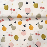 Fräulein von Julie • Baumwolljersey Freche Früchte