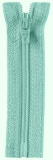 Reißverschluss gletscherblau 15cm - nicht teilbar