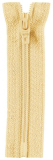 Reißverschluss hellgelb 18cm - nicht teilbar Reißverschluss hellgelb 18cm - nicht teilbar