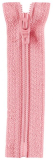 Reißverschluss rosa 22cm (Fb. 749) - nicht teilbar