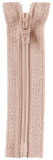 Reißverschluss creme 22cm - nicht teilbar