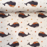 Fräulein von Julie • Baumwoll Jersey Mein lieber Wal Fräulein von Julie • Baumwoll Jersey Mein lieber Wal