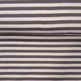 HDS Stoffe • Baumwolljersey Streifen Grau