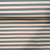 HDS Stoffe • Baumwolljersey Streifen Blau