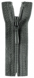 Reißverschluss dunkelgrau 30cm - nicht teilbar