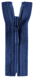 Reißverschluss blau 30cm - nicht teilbar