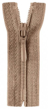 Reißverschluss beige 60cm - nicht teilbar