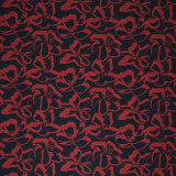 Amalia Viskose Webware rote Blüten Amalia Viskose Webware rote Blüten