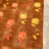 Taira Viskose Webware gelbe Blumen Taira Viskose Webware gelbe Blumen