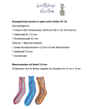 eBook - Strickanleitung quergestrickte Socken Gr. 38/39