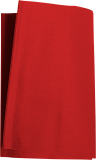 Köperflicken 12x40cm rot