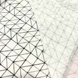 Jeron Musselin abstrakt schwarz-weiß