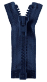 Reißverschluss dunkelblau 30cm - teilbar
