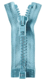 Reißverschluss himmelblau 40cm - teilbar Reißverschluss himmelblau 40cm - teilbar